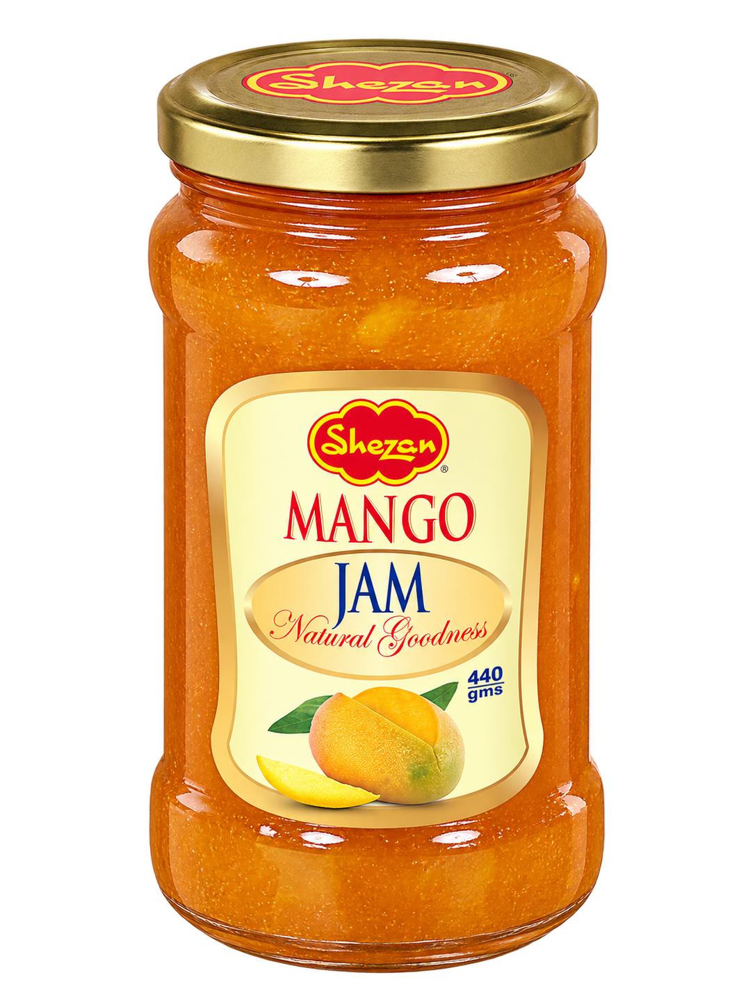 3D studio recreation of Shezan jams & marmalades packaging